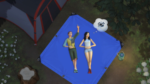 TWO MORE IMAGES OF THE UPCOMING OUTDOOR RETREAT GAME PACK
The Sims 4 has tweeted these screens with the caption: &#8220;Grab your pack, we&#8217;re going on an adventure. Find out more on Friday!&#8221;
Two more days!
