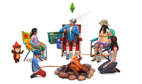 THE SIMS 4: OUTDOOR RETREAT GAME PACK INFO LEAK
Today&#8217;s patch included information about an upcoming gameplay pack hidden within the files.
Take your Sims camping and explore the all-new destination of Granite Falls in The Sims 4 Outdoor Retreat!
Game Pack Features:
Wander into an all-new destination
Setup camp with tents, coolers and campfires
Outfit your Sims in new hiking gear
Enjoy unique outdoor activities
Become a herbalist
ACCESS TO CONTENT REQUIRES RESTART OF THE SIMS 4 GAME
According to Honeywell, the game files mention insect collections, vacations and smores along with a few other things.
Click here for some clips of the upcoming content. It seems very charming and definitely reminds me of The Sims: Vacation!
The expected price of the pack is $19.99.
SimGuruBChick has confirmed that there will be an official announcement this Friday, so stay tuned!
